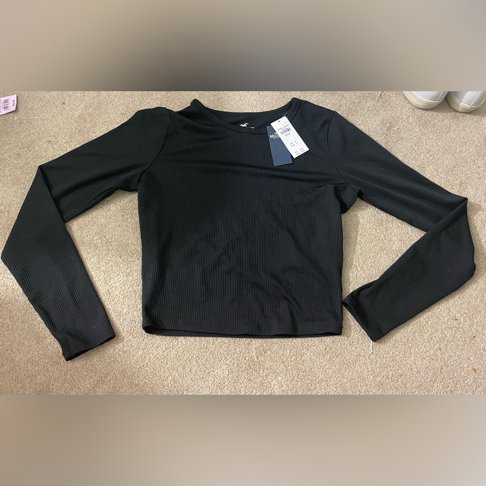 Hollister Women's Black Long Sleeve
